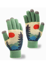 Forest Glow Knit Gloves