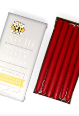 Sweetheart Red Taper Candle
