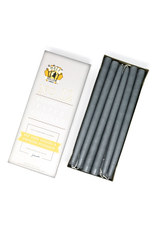 Slate Grey Taper Candle