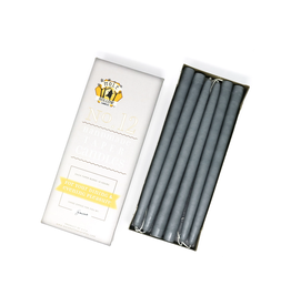 Slate Grey Taper Candle
