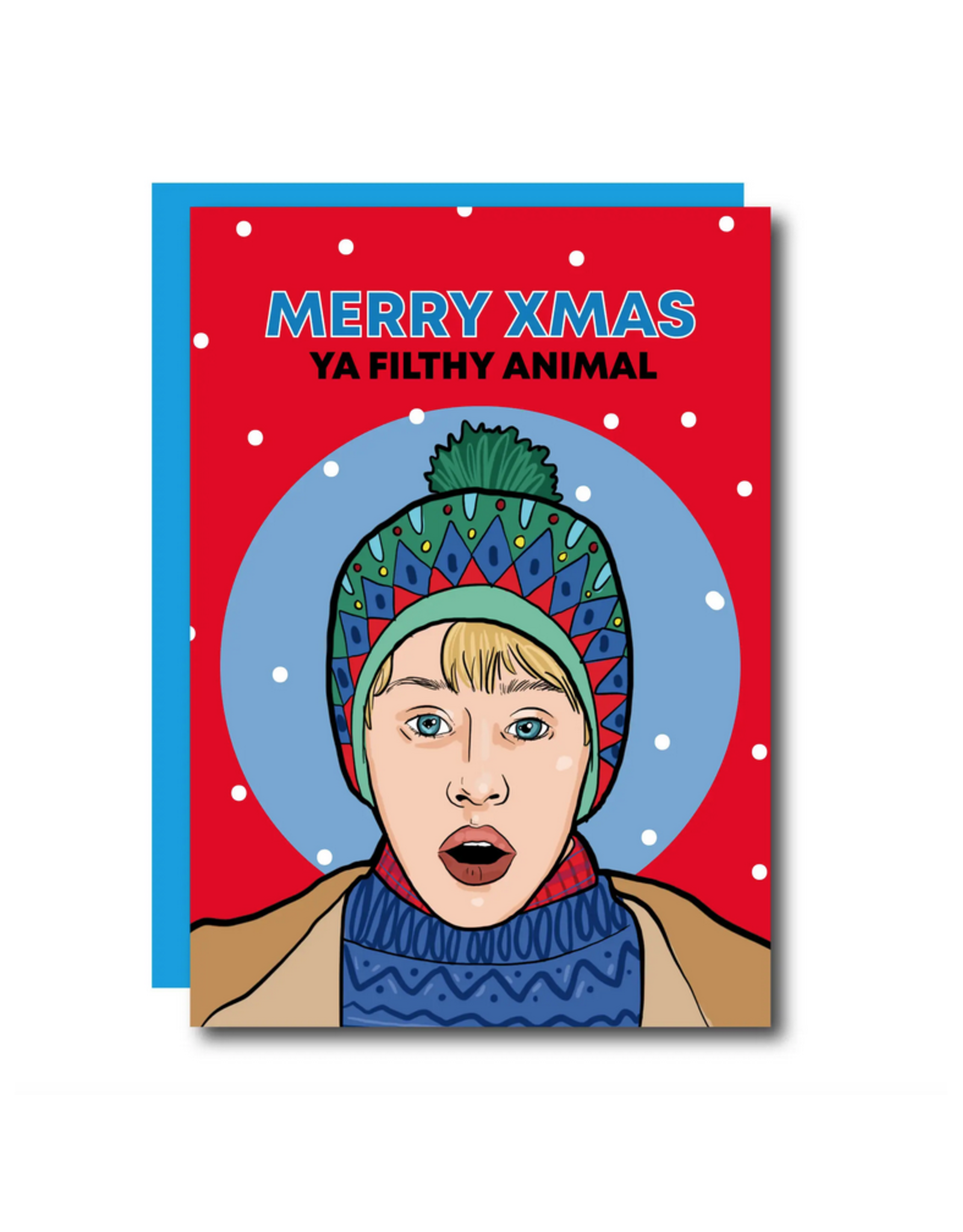 Merry Christmas Home Alone Greeting Card