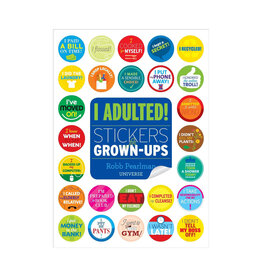 I Adulted! Stickers For Grown Ups