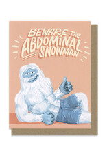 Abdominal Snowman Greeting Card Box Set of 6 Abdominal Snowman Greeting Card Box Set of 6