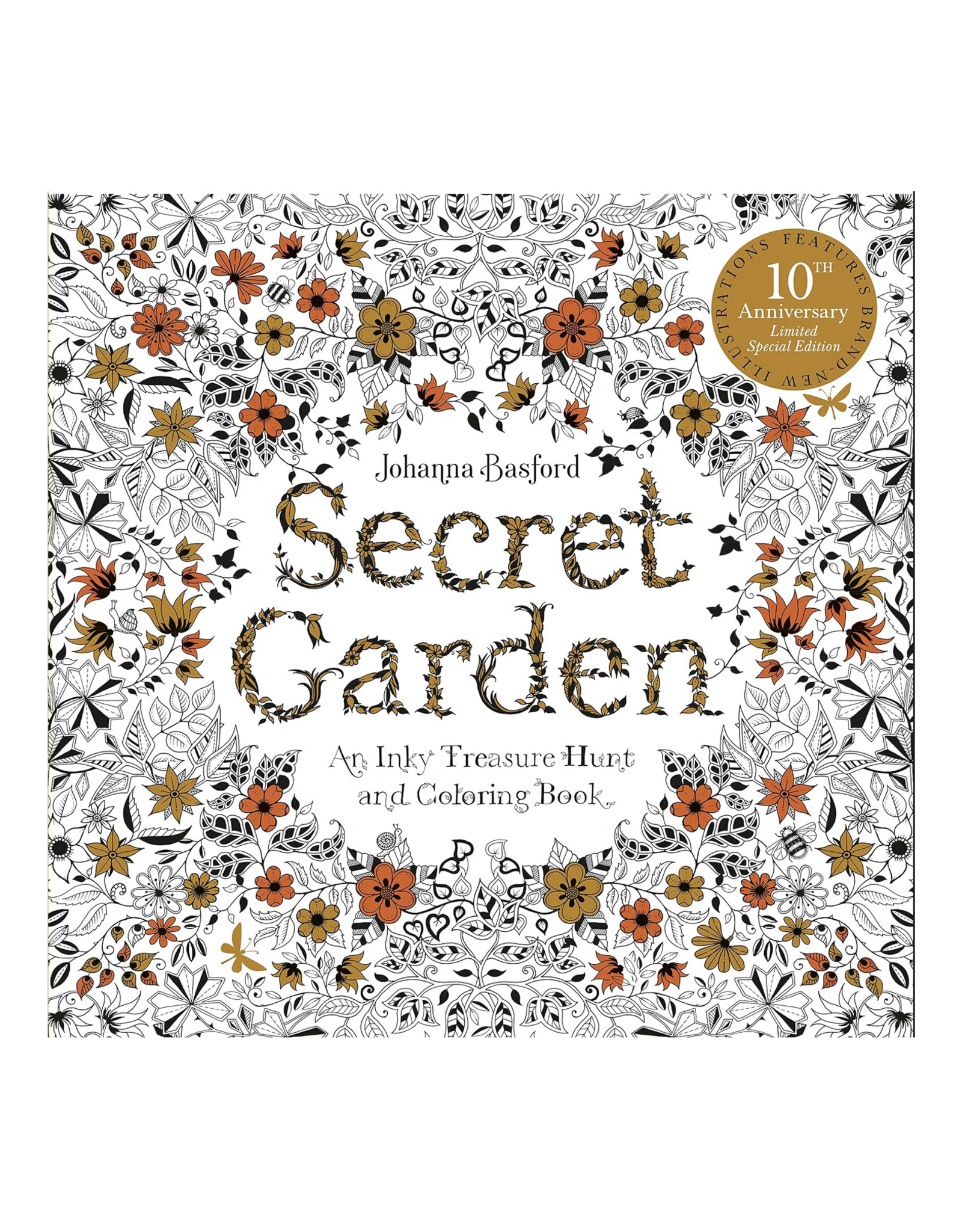 Secret Garden Coloring Book - 10th Anniversary Edition