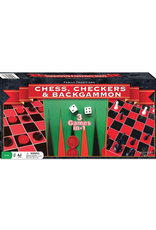 3 in 1 - Chess, Checkers, and Backgammon - Seconds Sale