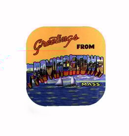 Greetings From Provincetown Mass Coaster*