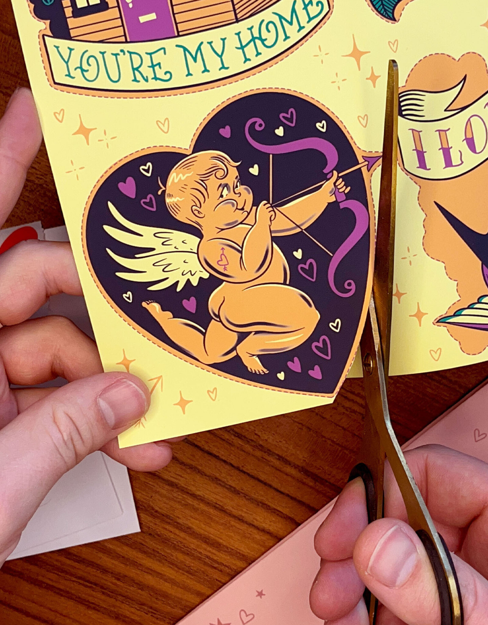 DIY Cut-Out Valentines - Love Flash