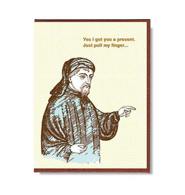 Pull My Finger Greeting Card