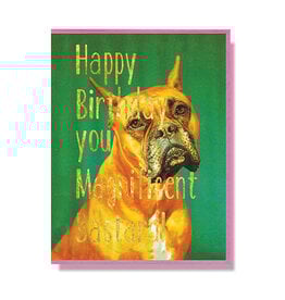Happy Birthday Bastard Greeting Card