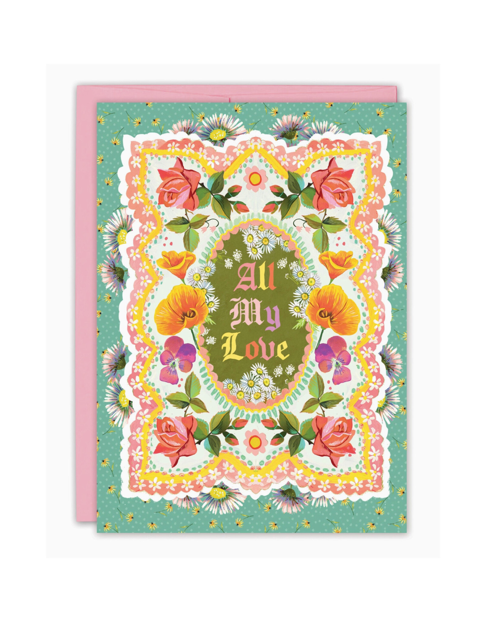 All My Love Valentine's Day Greeting Card
