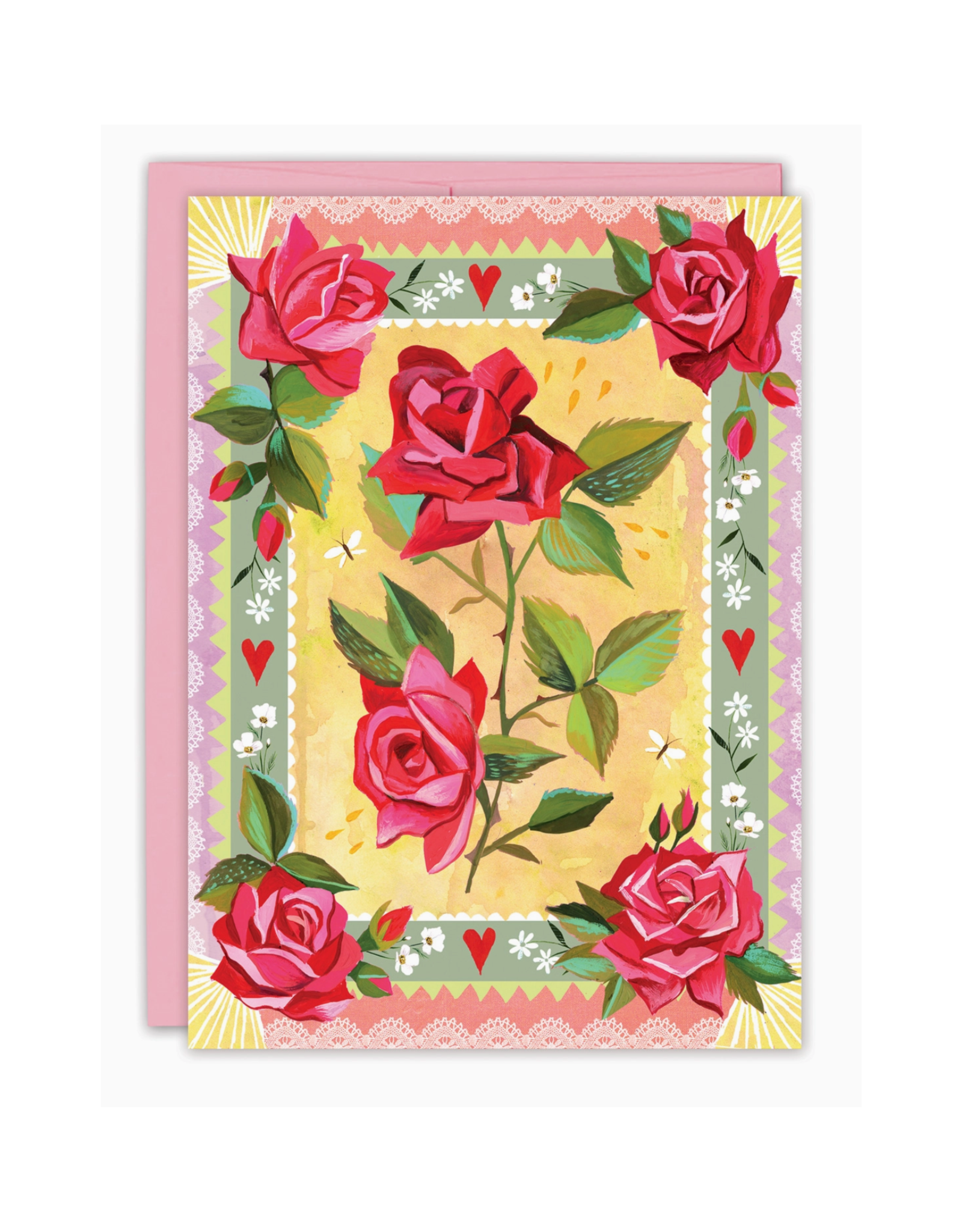 Roses Valentine's Day Greeting Card
