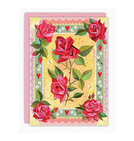 Roses Valentine's Day Greeting Card