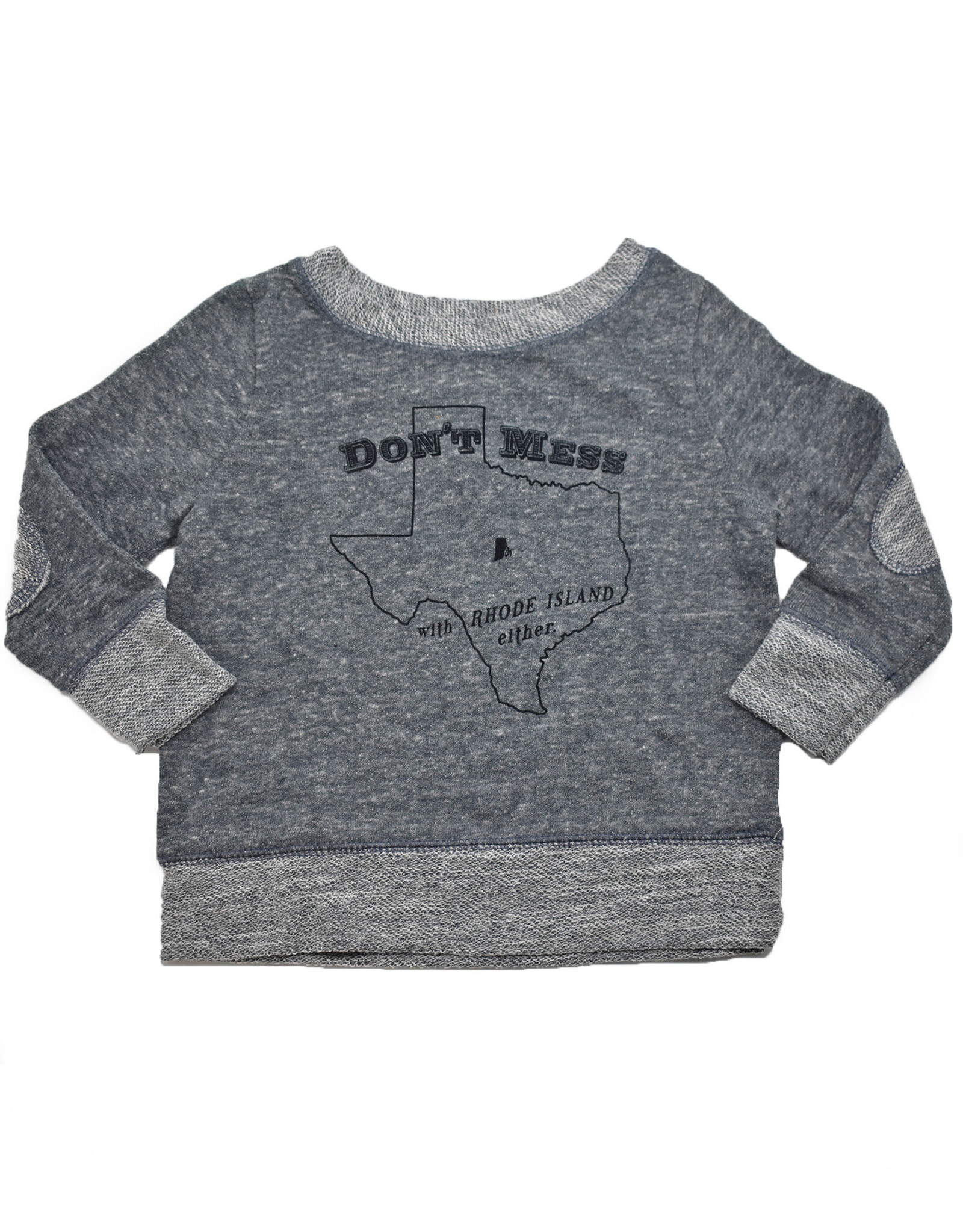 Don't Mess With RI Either Toddler Sweatshirt