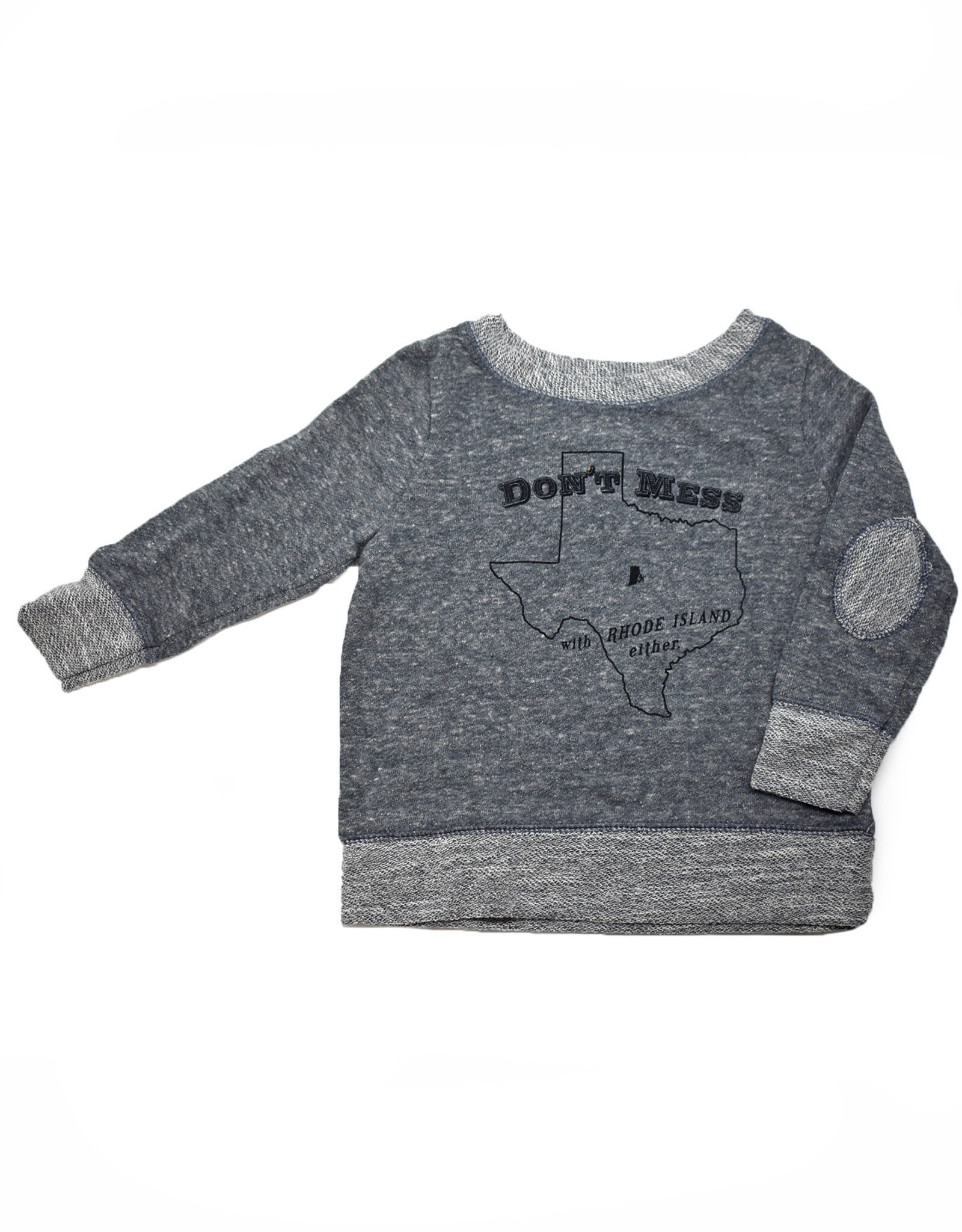 Don't Mess With RI Either Toddler Sweatshirt