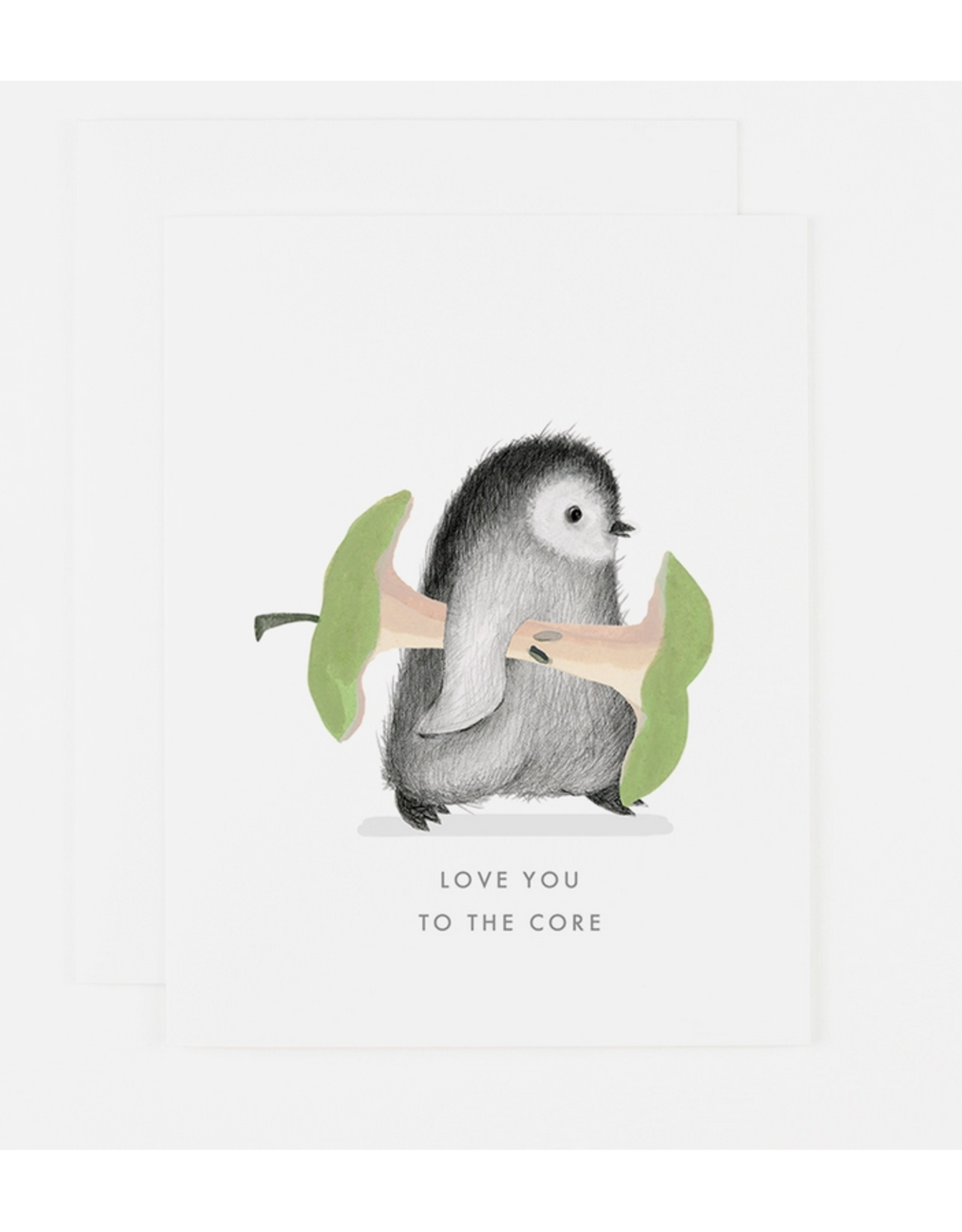Love You to the Core Greeting Card