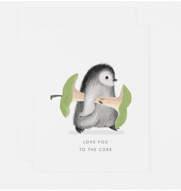 Love You to the Core Greeting Card