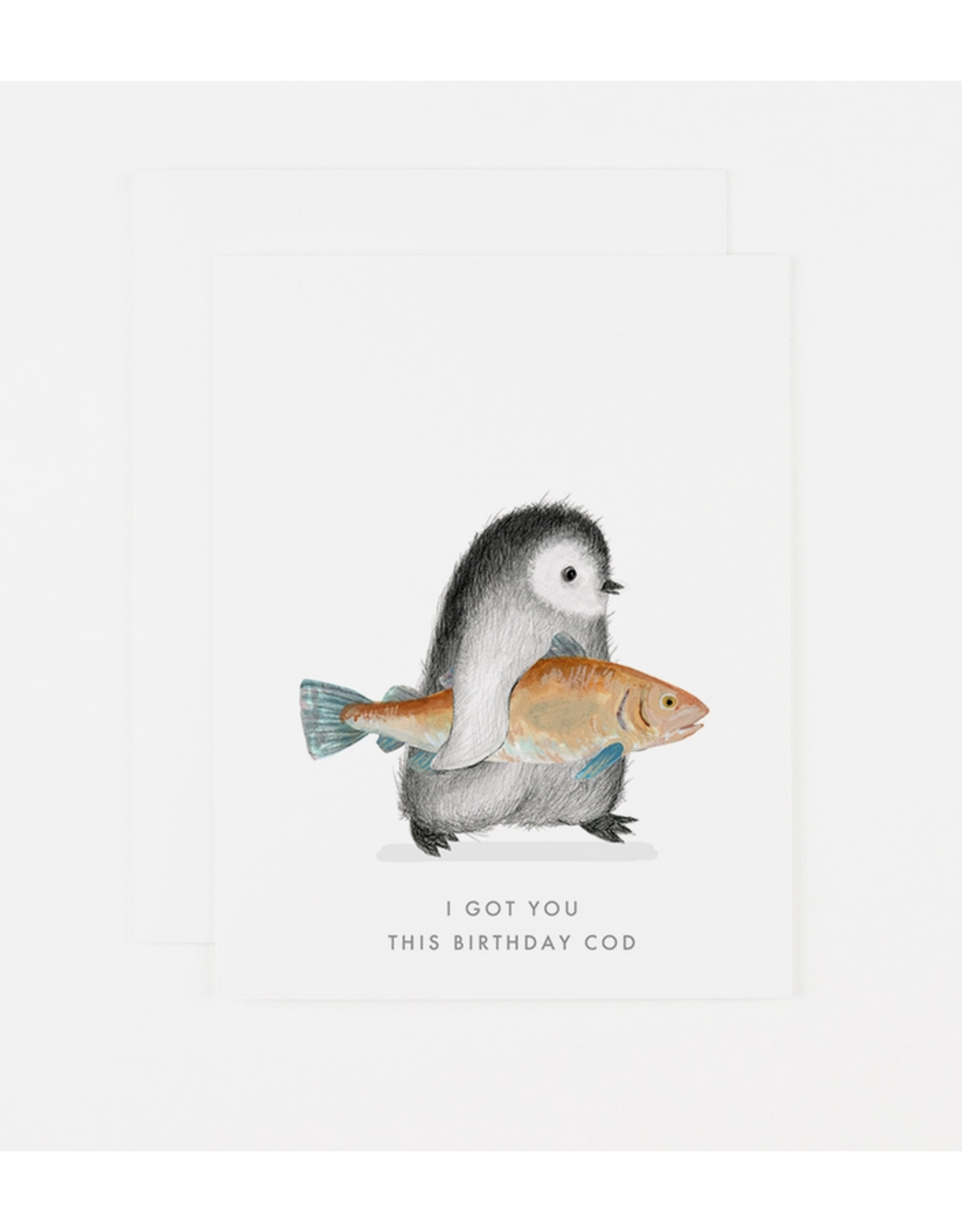 Birthday Cod Greeting Card