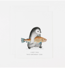 Birthday Cod Greeting Card