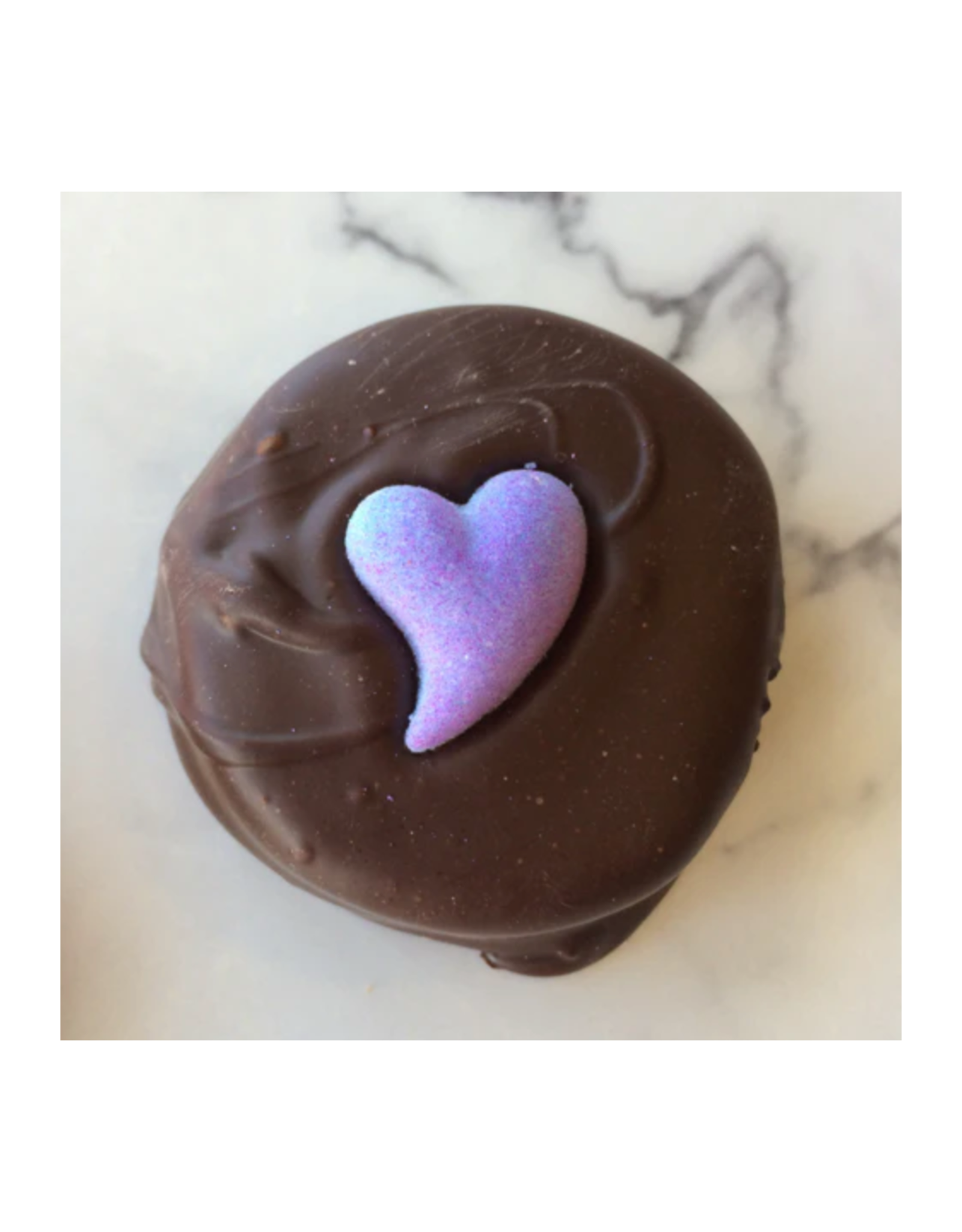 Valentine Dark Chocolate Dipped Oreo