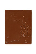 Milk Chocolate  Rhode Island Map
