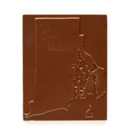 Milk Chocolate  Rhode Island Map
