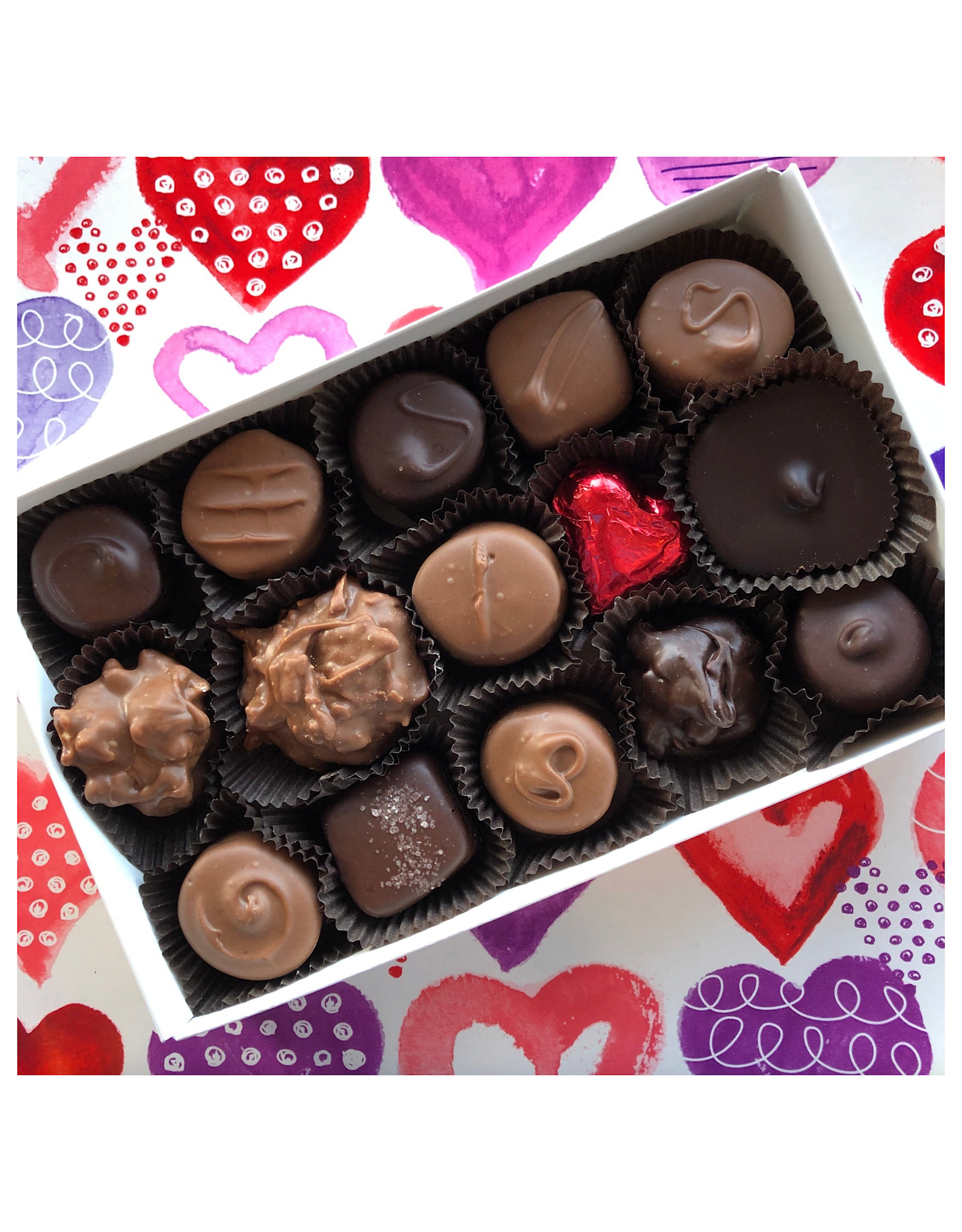Valentine's Chocolate Gift Box - 8 oz