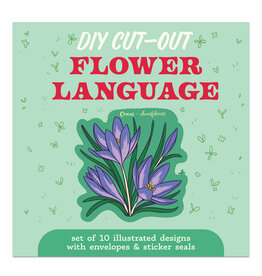 DIY Cut-Out Valentines - Flower Language