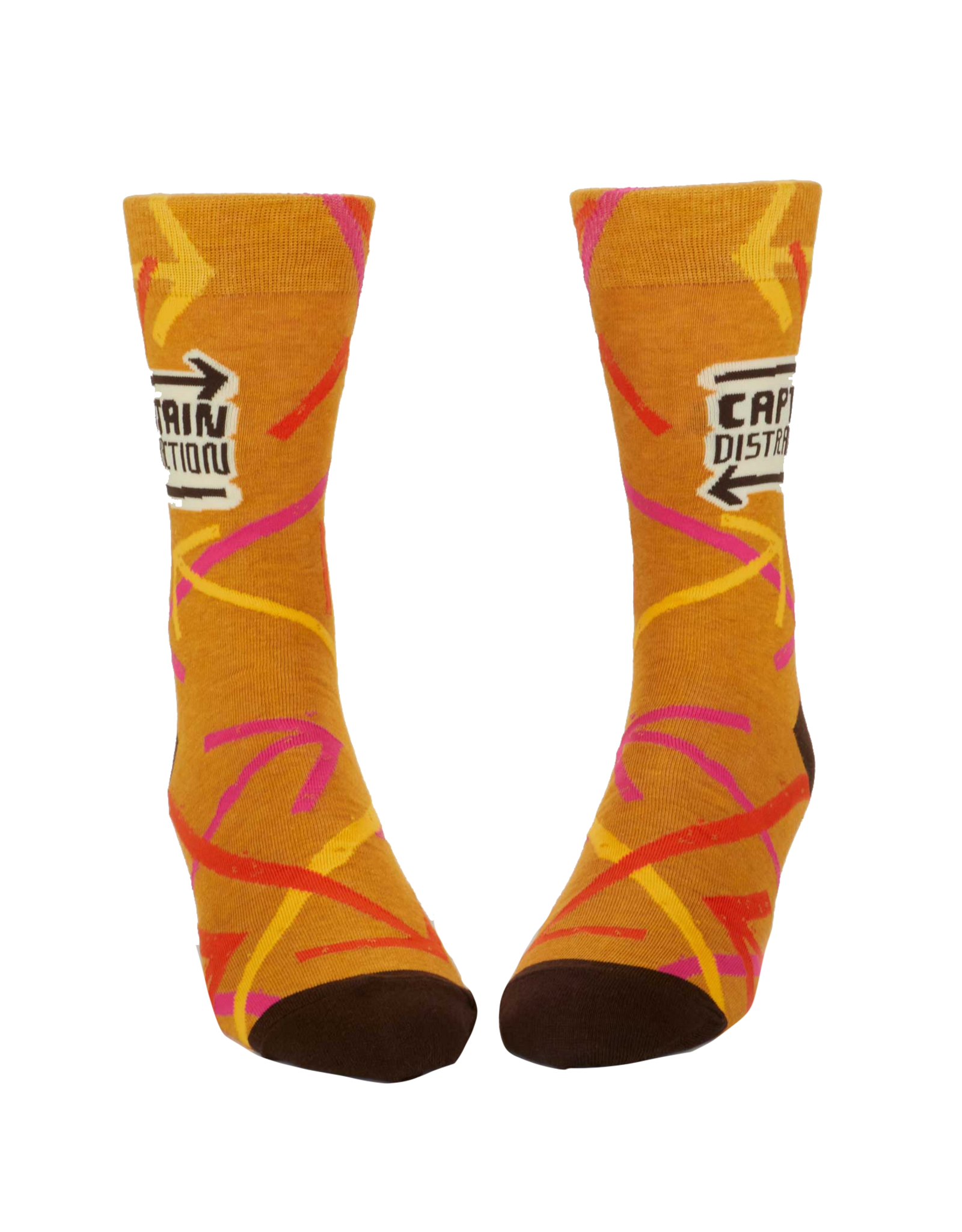 Captain Distraction Men's Crew Socks