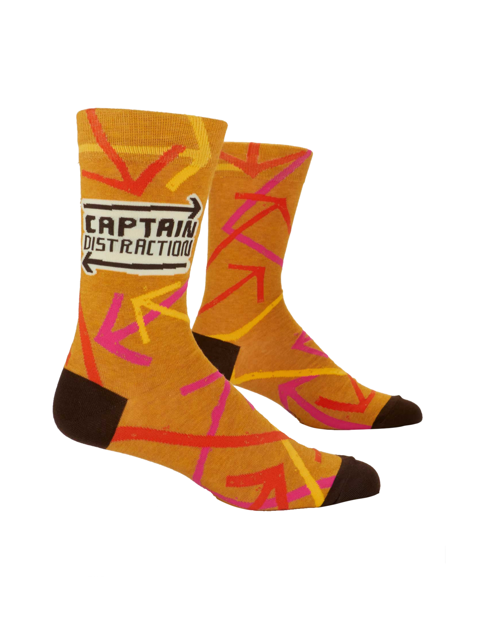 Captain Distraction Men's Crew Socks