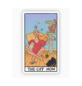 Tarot Sticker - the Cat Mom