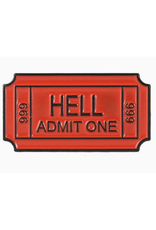 Ticket to Hell Enamel Pin