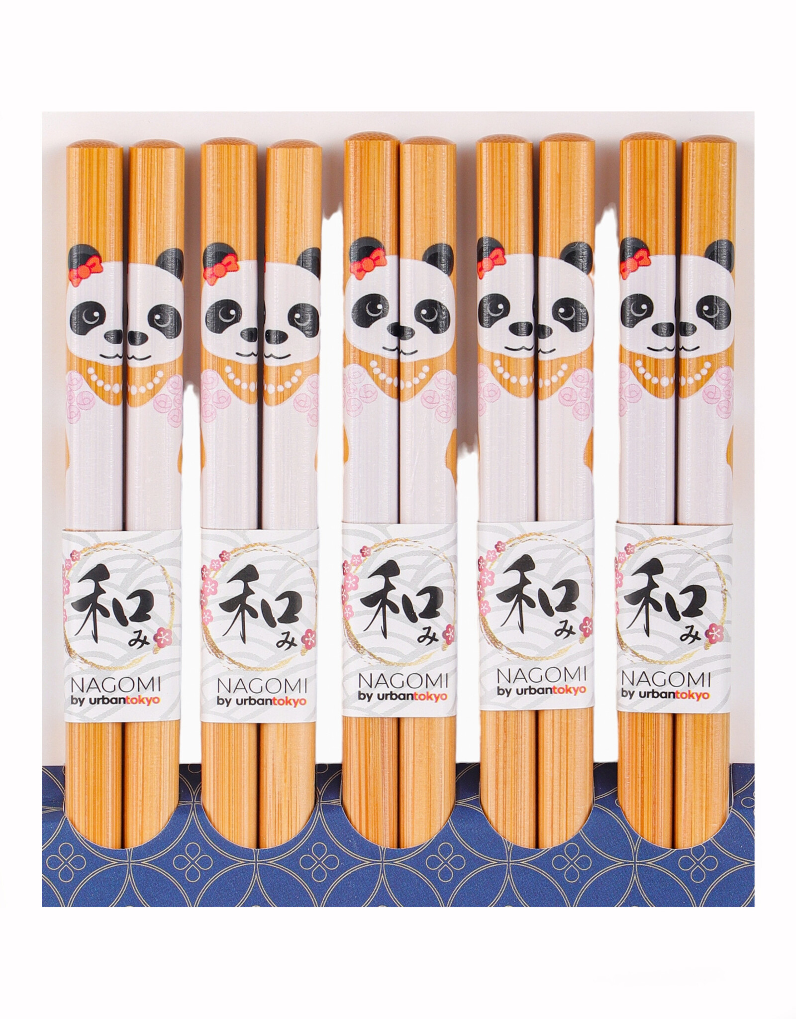 Chopsticks Set of 5 - Panda