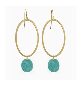 The Blues Howlite Earrings