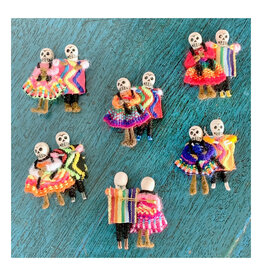 Skeleton Cholita Pin (Assorted)