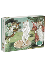 Birth of Venus Meowsterpiece 1000 Piece Puzzle