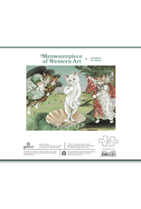 Birth of Venus Meowsterpiece 1000 Piece Puzzle