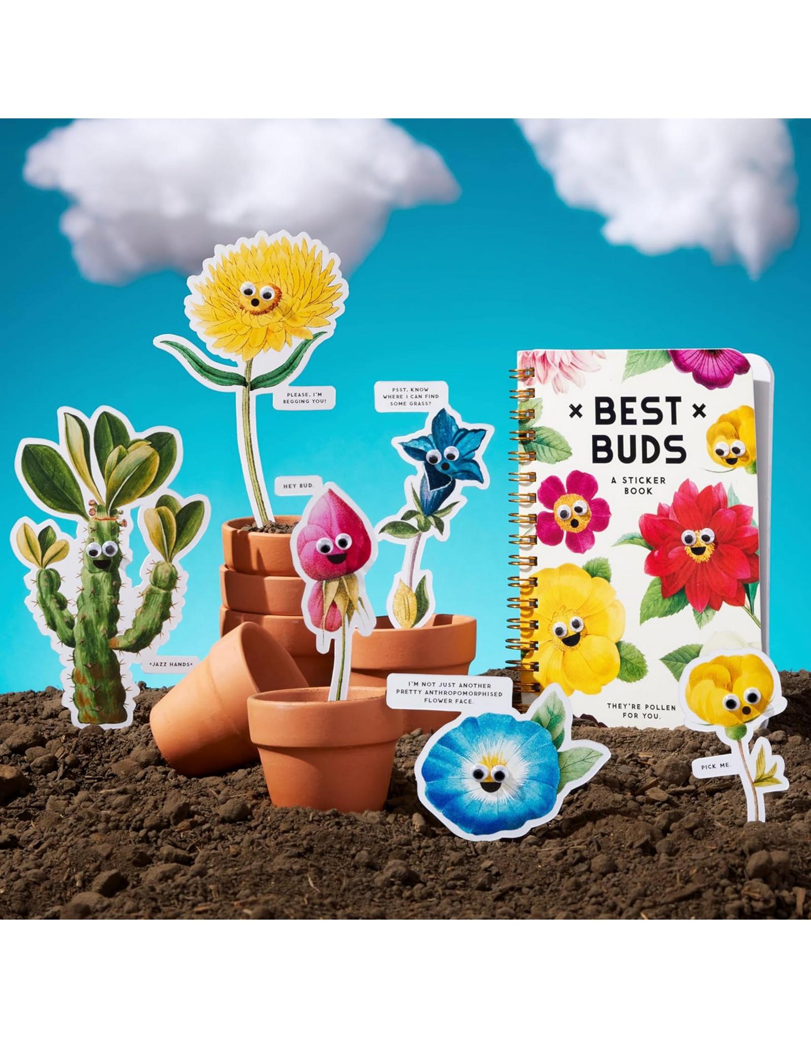Best Buds Googly Eyes Sticker Book