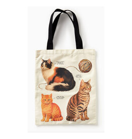 Moody Cats Canvas Tote