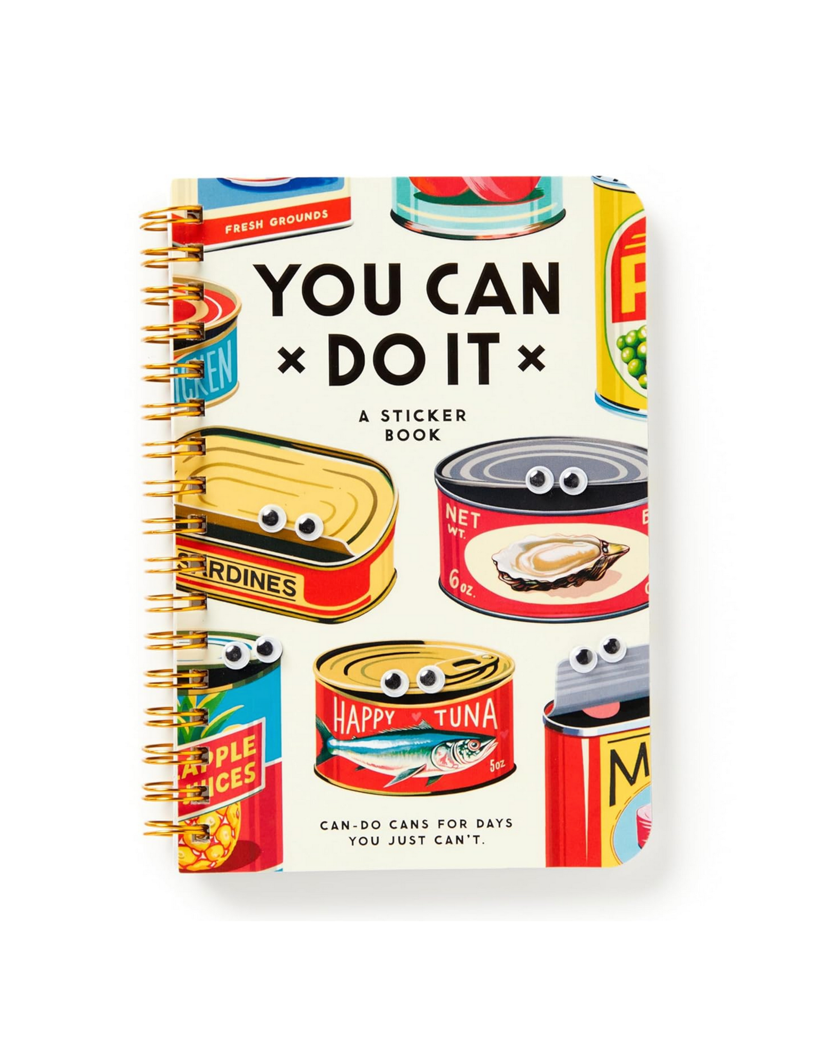 You Can Do It Googly Eyes Sticker Book