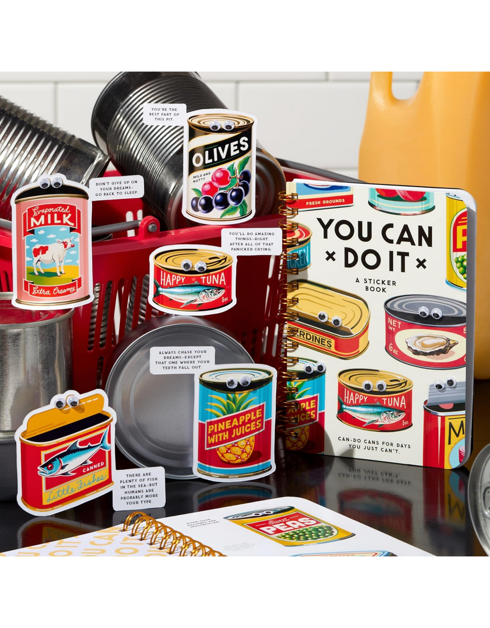 You Can Do It Googly Eyes Sticker Book
