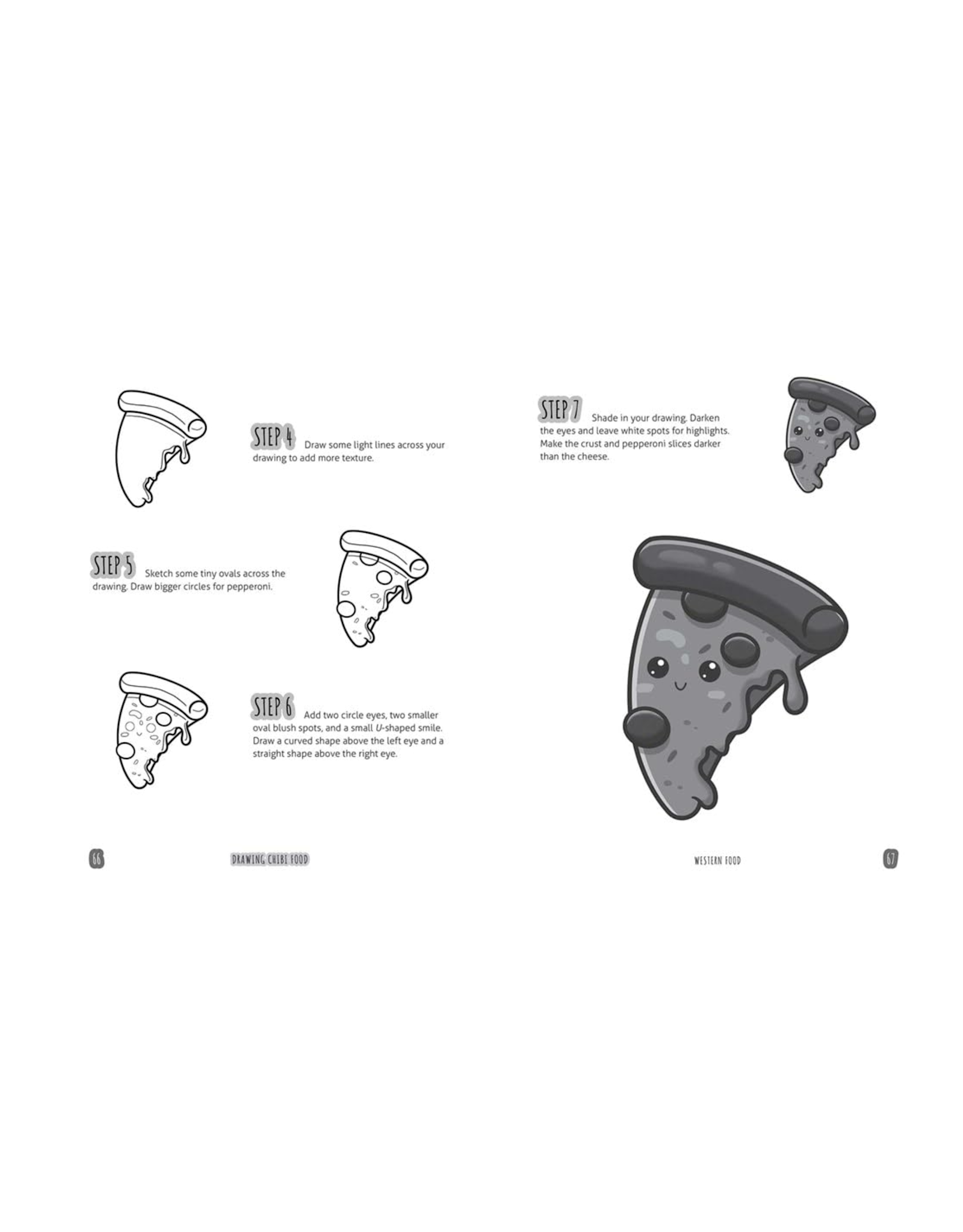 Drawing Chibi Food