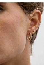 Crystal Hoop Earrings