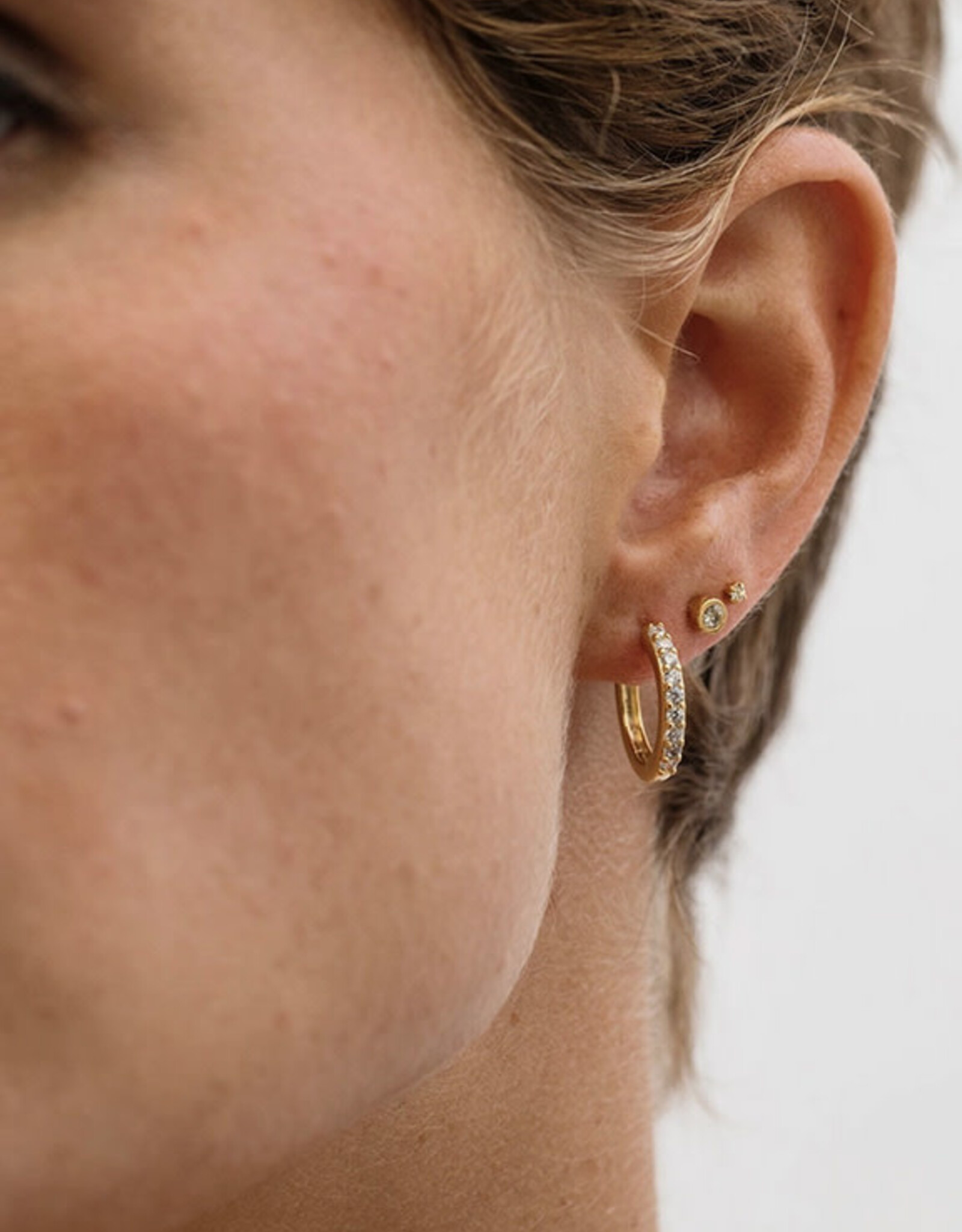Crystal Hoop Earrings