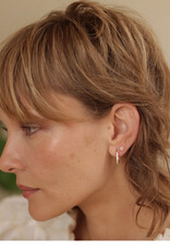 Crystal Hoop Earrings