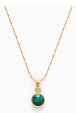 Emerald Birthstone Necklace - May