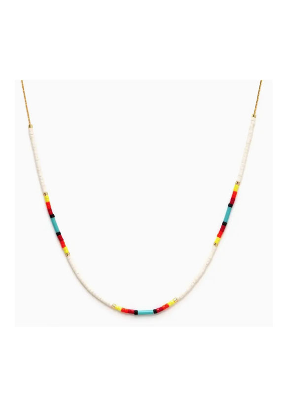 Japanese Seed Bead Necklace - New Mexico - Home Japanese Seed Bead Necklace - New Mexico - Home