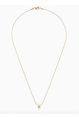 Single 5mm Crystal Pendant Necklace Single 5mm Crystal Pendant Necklace