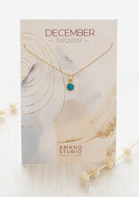 Turquoise December Necklace