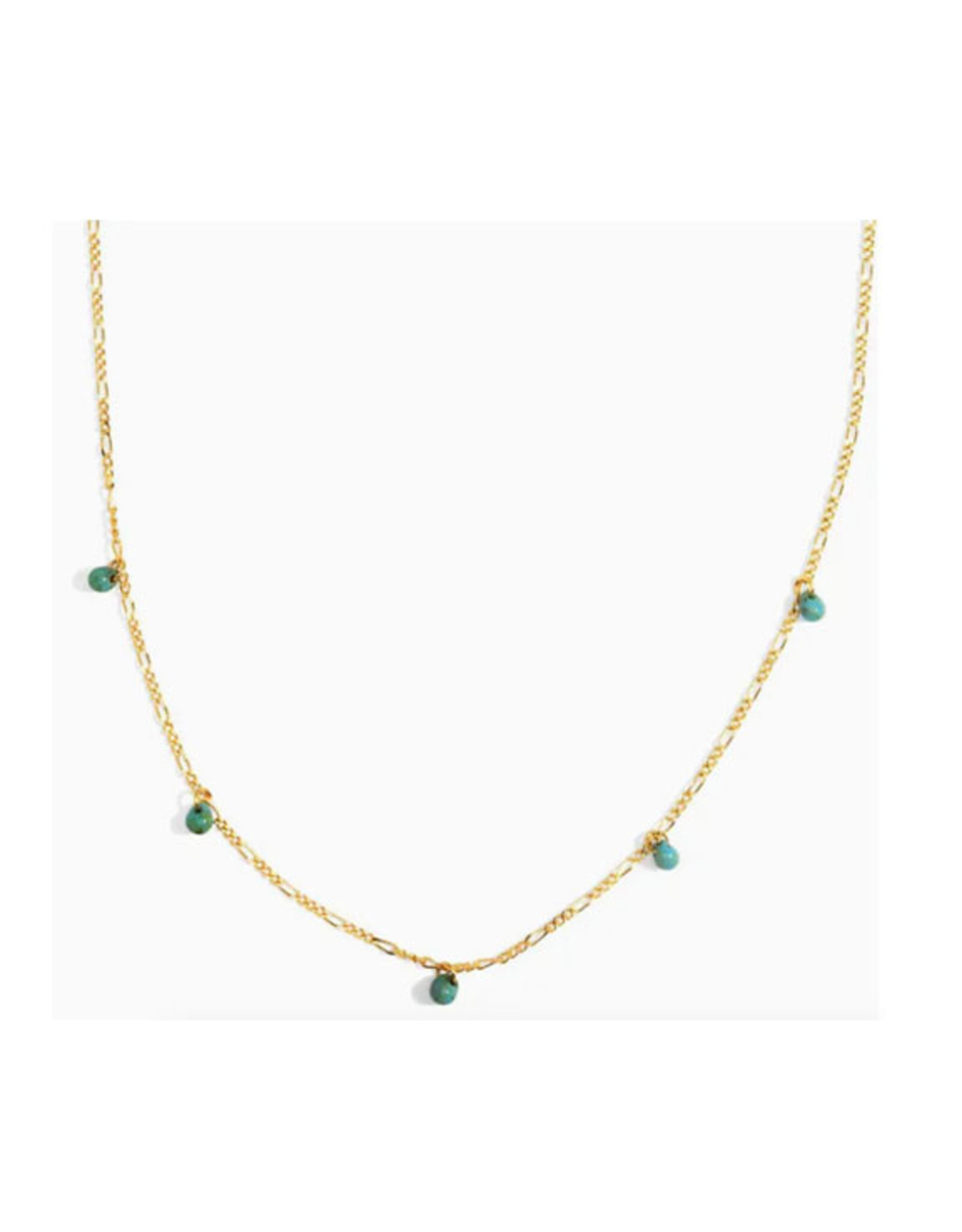 Turquoise Five Graces Necklace
