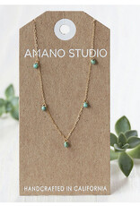 Turquoise Five Graces Necklace